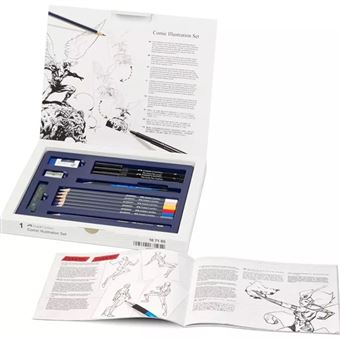 Coffret de crayons aquarellables Faber-Castell Comic Illustration