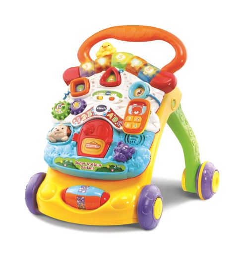 Jeu Éducatif Vtech Baby Super Trotteur Parlant 2 En 1 Orange