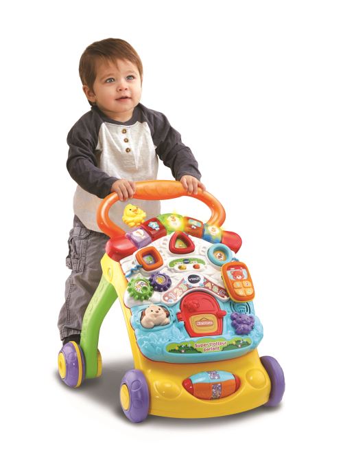 trotteur 2en1 vtech rose