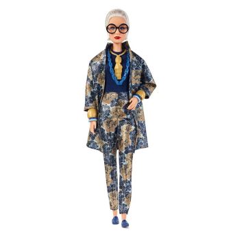 Poupée Barbie Collector Iris Apfel Imprimé