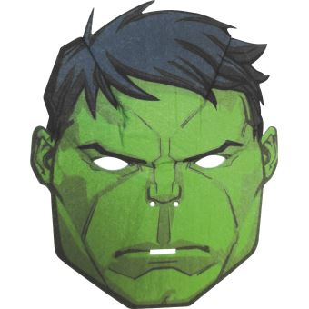 Déguisement Hulk Enfant – Marvel – Jumpsuit + Masque – Taille M (5-7 Ans) – Officiel Sous Licence