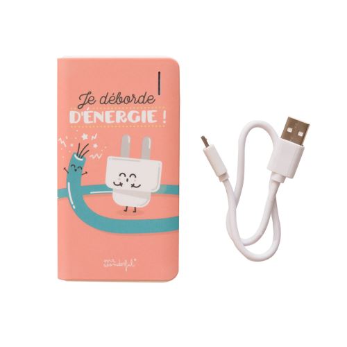 Mr Wonderful 6000mAh Externe Batterij