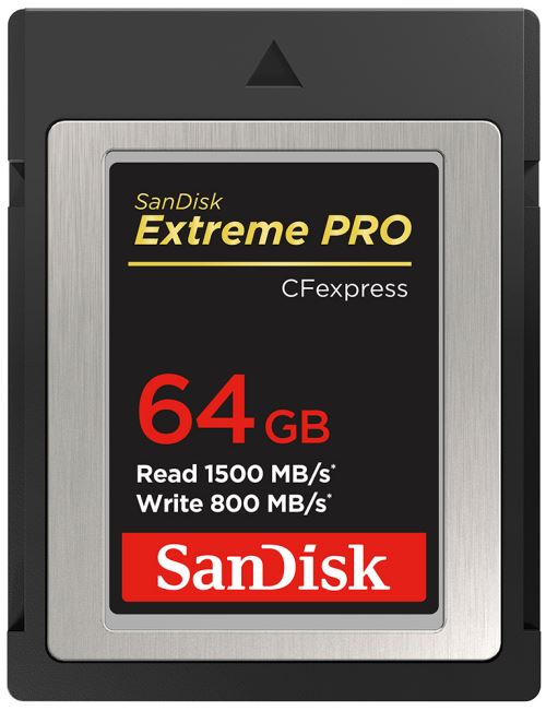 SanDisk Extreme Pro CFexpress Type B - vue 3