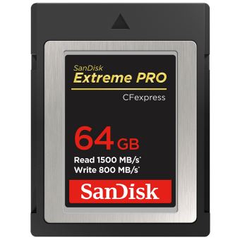 Carte Extreme Pro SanDisk CFexpress 64 Go - 1