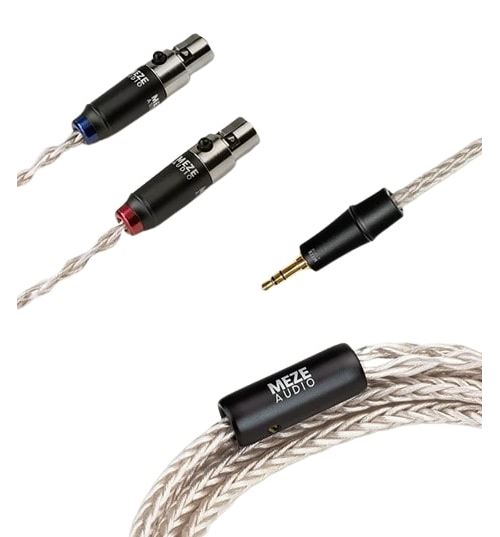 Câble asymétrique Meze audio mini XLR a 3,5 mm Argent - Meze Audio