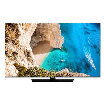 Samsung HG43ET670UE - Classe de diagonale 43" (42.5" visualisable) - HT670U Series TV LCD rétro-éclairée par LED - hôtel / hospitalité - Smart TV - Tizen OS - 4K UHD (2160p) 3840 x 2160 - HDR - noir
