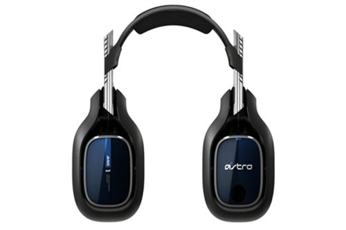ASTRO A40 TR - For PS4 - koptelefoon - over oor - met bekabeling - 3,5 mm-stekker - zwart, blauw