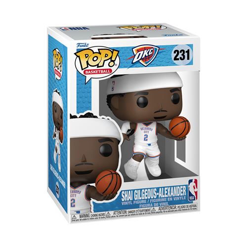 Figurine Funko Pop Basketball Shai Gilgeous Alexander - vue 1