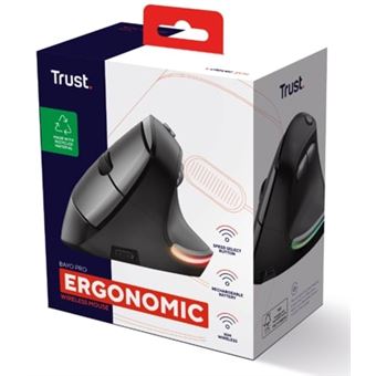 TRUST - Souris BAYO PRO ergonomique sans-fil eco-responsable