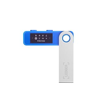 Cryptowallet Ledger Nano S Plus Bleu abyssal