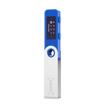 Cryptowallet Ledger Nano S Plus Bleu abyssal