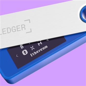 Cryptowallet Ledger Nano S Plus Bleu abyssal