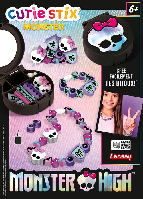 Création perle et bijou Lansay Cutie Stix Monster