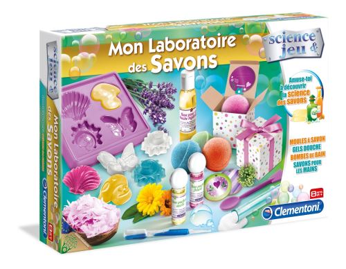 Jeu scientifique Clementoni Mon laboratoire des savons