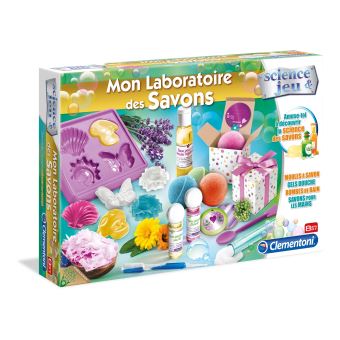 Jeu scientifique Clementoni Mon laboratoire des savons