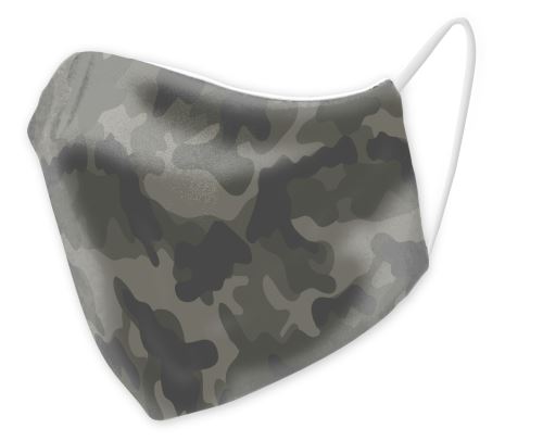 Masque barrière alternatif Born 40 lavages Camouflage Artic