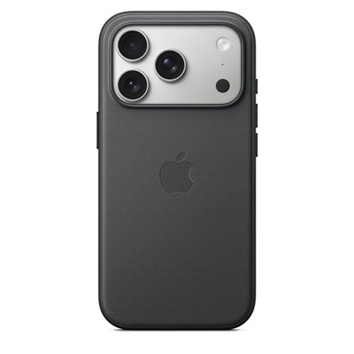 Coque iPhone 17 Pro Tissage technique avec MagSafe – Noir