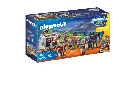 Playmobil The Movie 70073 Charlie avec Convoi De Prison