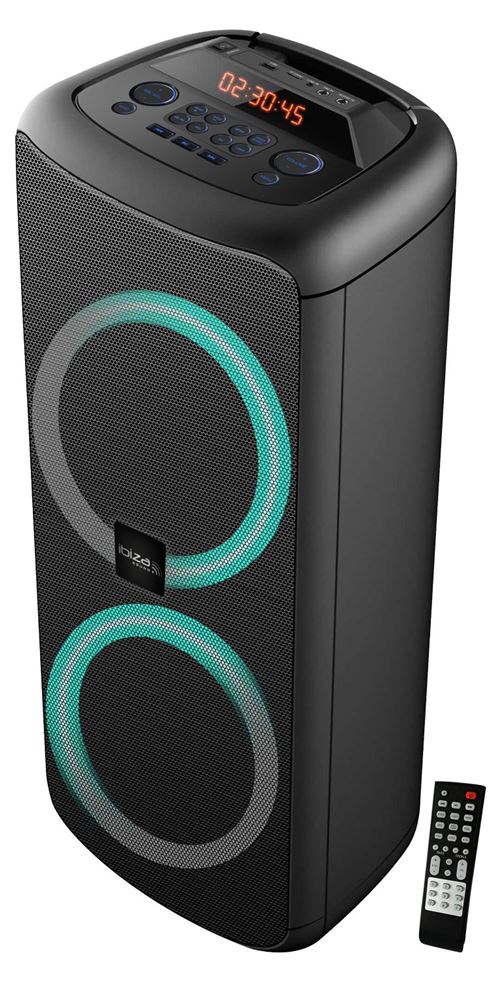 Enceinte Bluetooth 1000 Watts Ibiza Noir