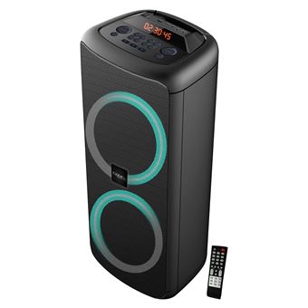 Enceinte Bluetooth 1000 Watts Ibiza Noir - Chaine Hifi - Achat & prix