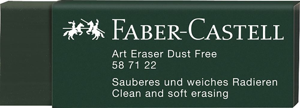 Gomme Faber-Castell Dust-Free Vert - Gomme - Achat & prix