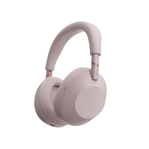 Casque Arceau sans fil Sony WH1000XM6 avec réduction active du bruit Rose poudré