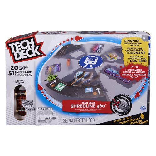 Rampe Tech Deck Motorisée Shredline 360