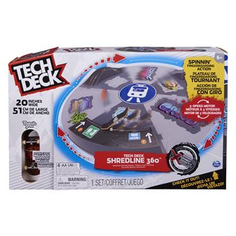 Rampe Tech Deck Motorisée Shredline 360