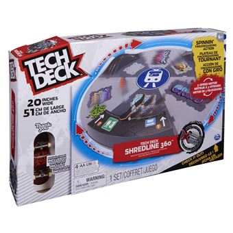 Rampe Tech Deck Motorisée Shredline 360