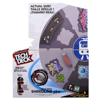 Rampe Tech Deck Motorisée Shredline 360
