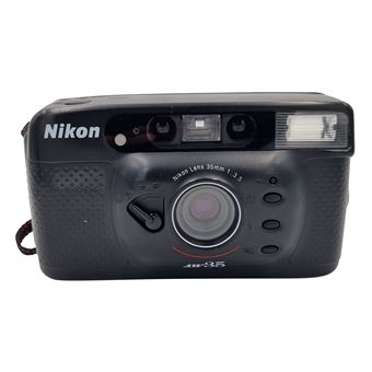 Appareil photo argentique Nikon AW35 Noir Reconditionné