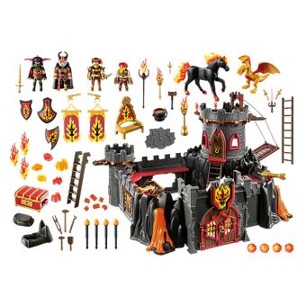 Playmobil Novelmore 70221 Forteresse volcanique des Burnham Raiders