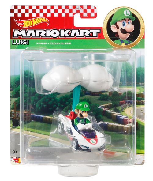 Véhicule Hot Wheels Mario Kart Planneur Modèle aléatoire