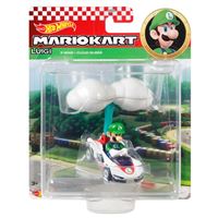 Hot Wheels Mario Kart - Lot De 4 Véhicules Personnages Légendaires - Neuf
