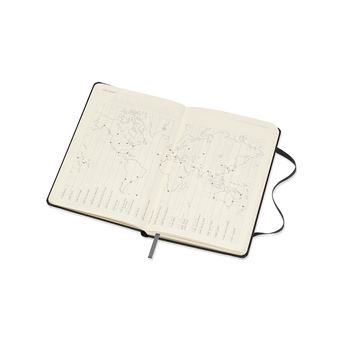 Agenda semainier Moleskine Format de poche Couverture rigide 2022 Noir