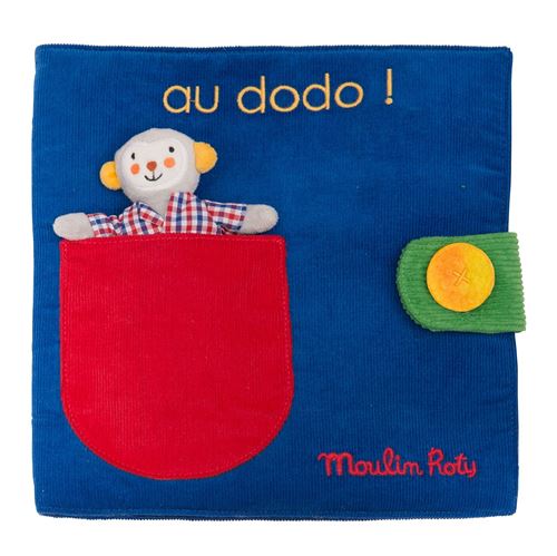 Livre d'activités en tissu Moulin Roty Les Popipop