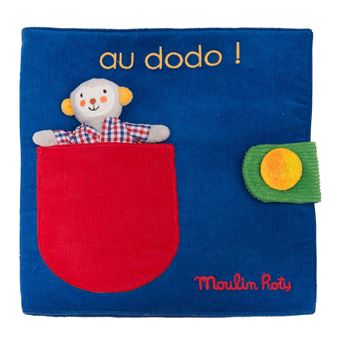 Livre d'activités en tissu Moulin Roty Les Popipop
