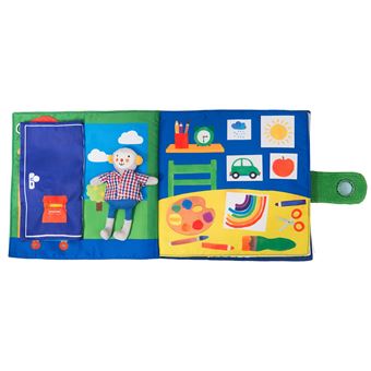 Livre d'activités en tissu Moulin Roty Les Popipop