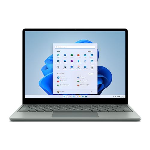 PC Portable Microsoft Surface Laptop Go 2 12.4" Ecran Tactile Intel Core i5 8 Go Ram 128 Go SSD Vert Sauge