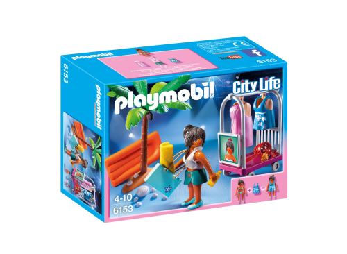 PLAYMOBIL 6153 FOTOSHOOT OP STRAND / TOP MODÈLE AVEC TENUES