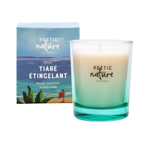 Bougie Poetic Nature Tiaré étincelant 180g