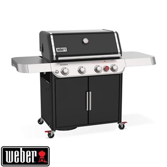 Barbecue à gaz Weber Genesis E-425S 17600 W Noir et Argent