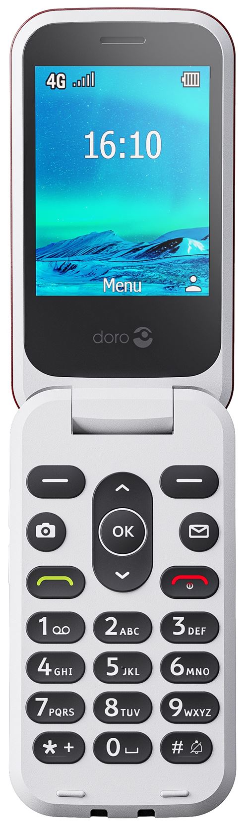 Téléphone portable à clapet séniors Doro 2880 2,8\