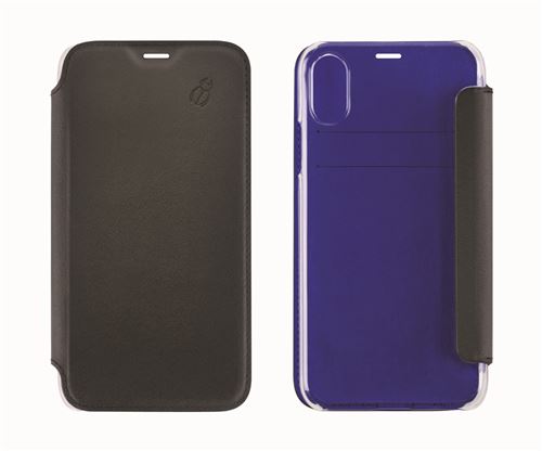 Beetle Case Folio Leather iPhone XR Black
