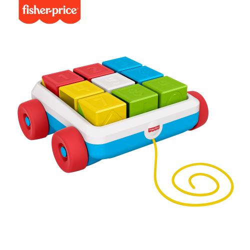 Mon wagon cubes à tirer Fisher Price Autres jeux d'éveil Achat