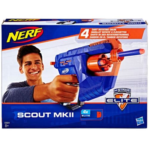 Nerf Elite Scout MKII et Fléchettes Nerf Elite Officielles
