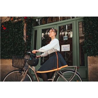 Sur-jupe mi-saison Cityrideuz Clara Taille XL/XXL Noir