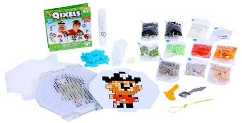 Mini kit créatif Quixels Kanaï Kids 4 créations Pirates