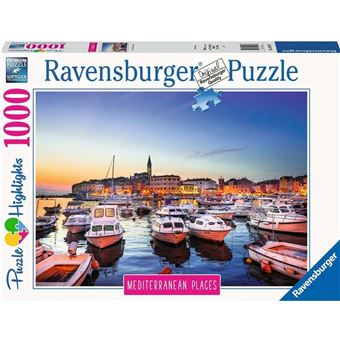 Puzzle 1000 pièces Ravensburger La Croatie Méditerranéenne