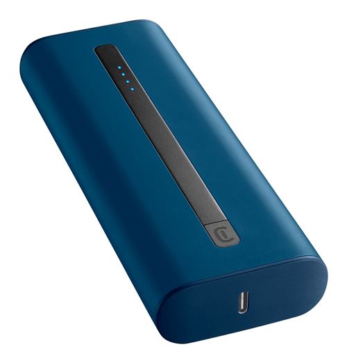 BATTERIE EXTERNE 20000 MAH BLEUE